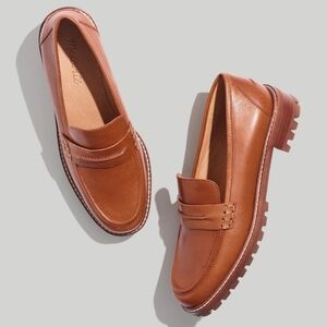 Madewell Brown Leather Loafers